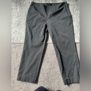 Talbots Dark Gray Capris Pants 14P